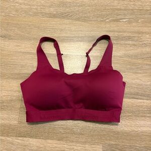 Lululemon Fine Form Bra Burgundy *High Support